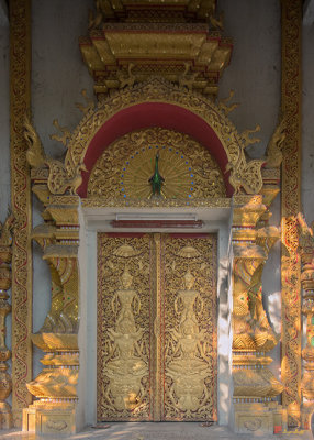 Wat Sikong Phra Wihan Center Doors (DTHCM1312)