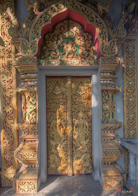 Wat Sikong Phra Wihan Right Doors (DTHCM1313)