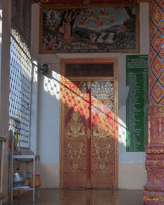 Wat Chetuphon Phra Wihan Left Side Doors (DTHCM1322)