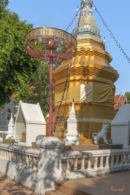 Wat Fa Ham Golden Umbrella and Base of Phra Chedi (DTHCM1346)
