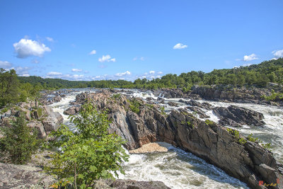 Great Falls of the Potomac River, South Falls and Main Falls (DS0098)
