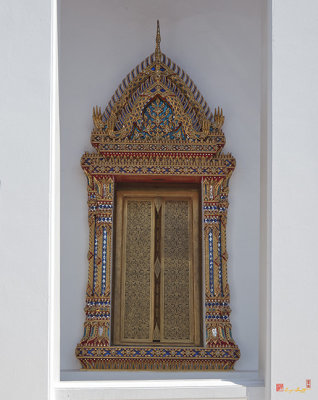 Wat Intharam Phra Ubosot Window (DTHB0904)