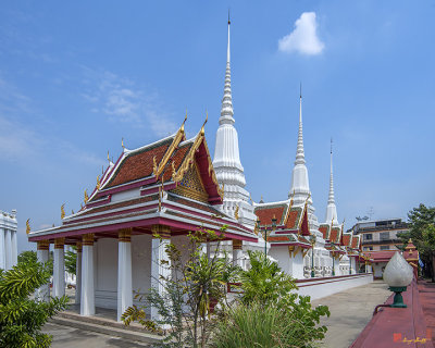 Wat Intharam Row of Shrines and Chedi (DTHB2094)