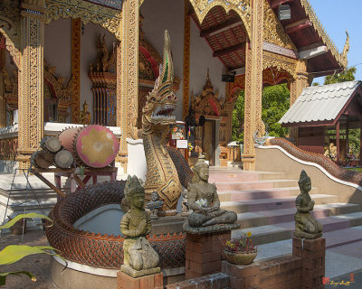 Wat San Sai Ton Kok Phra Wihan Makara and Naga (DTHCM1390)
