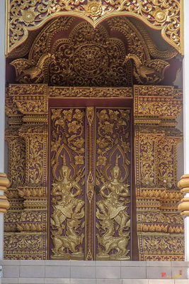 Wat San Sai Ton Kok Phra Ubosot Doors (DTHCM1398)