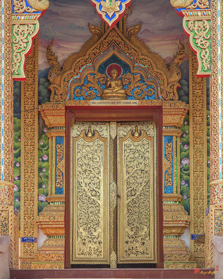 Wat Aranyawat Phra Ubosot Doors (DTHCM1568)