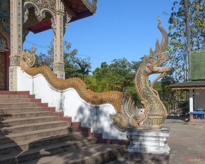 Wat Buppharam Phra Wihan Makara and Naga (DTHCM1579)