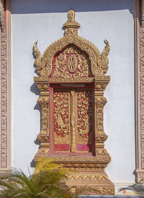 Wat Buppharam Phra Wihan Window (DTHCM1581)