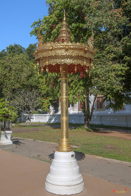 Wat Pa Dara Phirom Phra Chulamani Si Borommathat (Ho Kaeo) Golden Umbrella (DTHCM1610)