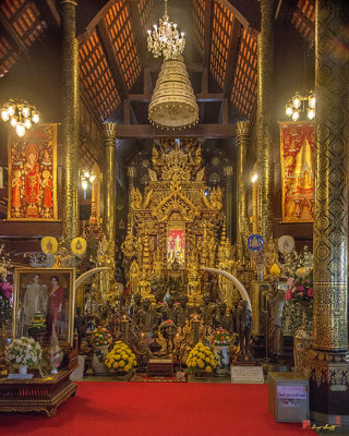 Wat Pa Dara Phirom Phra Wihan Buddha Images (DTHCM1618)