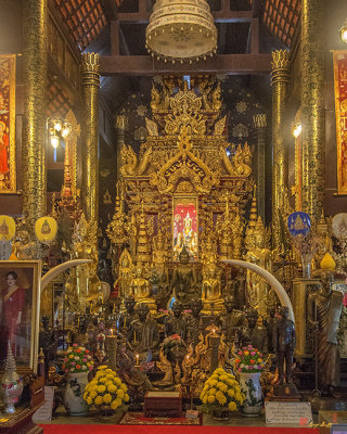 Wat Pa Dara Phirom Phra Wihan Buddha Images (DTHCM1619)