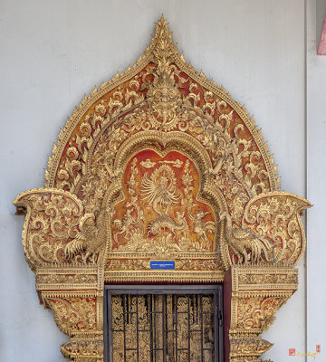 Wat Kumpa Pradit Phra Wihan Door Lintel (DTHCM1668)