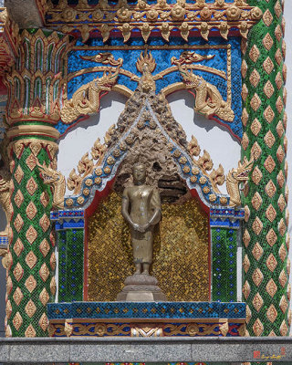 Wat Phratat Chom Taeng Phra Ubosot Buddha Image Niche (DTHCM1693)