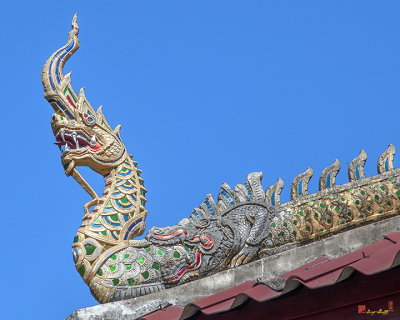 Wat Sara Chatthan Phra Wihan Makara and Naga Roof Finial (DTHCM1717)