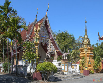 Wat Sara Chatthan Phra Ubosot and Phra That Chedi (DTHCM1721)
