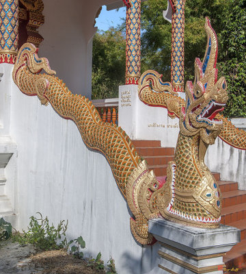 Wat Wichit Wari Phra Ubosot Makara and Naga (DTHCM1773)