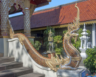 Wat Siri Mongkol Phra Ubosot Makara and Naga (DTHCM1783)