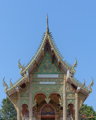 Wat Huai Bong Watthanaram Phra Ubosot Gable (DTHCM1836)
