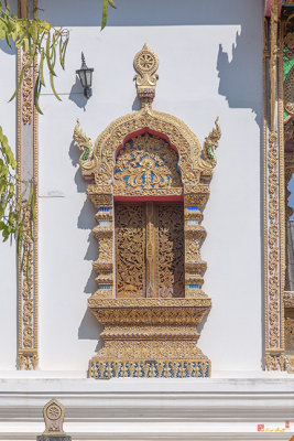 Wat Huai Bong Watthanaram Phra Ubosot Window (DTHCM1841)