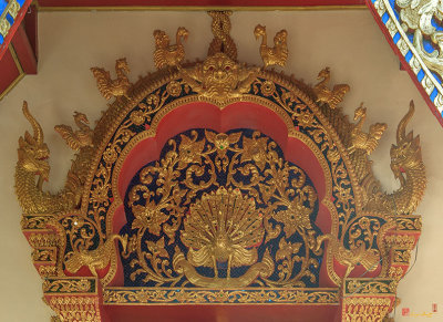 Wat Mo Kham Tuang Phra Ubosot Door Lintel (DTHCM1986)