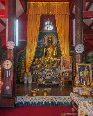 Wat Mo Kham Tuang Phra Ubosot Buddha Images (DTHCM1989)