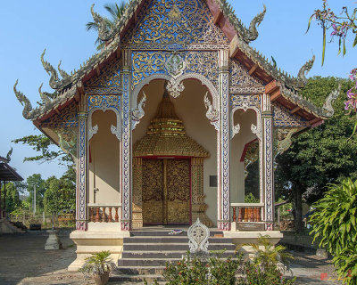 Wat San Pa Sak Phra Ubosot Entrance (DTHCM2042)