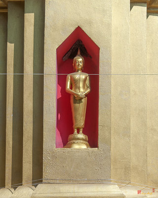 Wat Siritham Mongkon Phra That Chedi Buddha Image Niche (DTHCM2084)