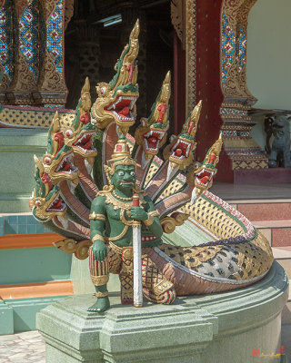 Wat Thung Luang Phra Wihan Guardian Giant or Yaksha and Naga (DTHCM2107)