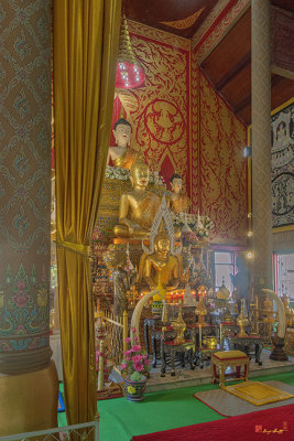 Wat Phra That Doi Saket Phra Wihan Buddha Images (DTHCM2183)
