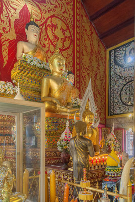 Wat Phra That Doi Saket Phra Wihan Buddha Images (DTHCM2184)