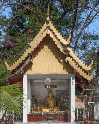Wat Phra That Doi Saket Lower Terrace Shrine to a Monk (DTHCM2209)