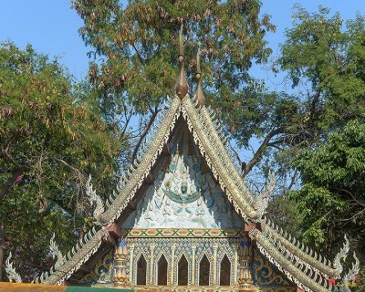 Wat Phra That Doi Saket Lower Terrace Buddha Image Shrine Gable (DTHCM2212)