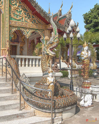 Wat Siri Mangkhlaram Phra Wihan Makara and Naga (DTHCM2244)