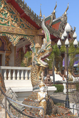 Wat Siri Mangkhlaram Phra Wihan Makara and Naga (DTHCM2245)