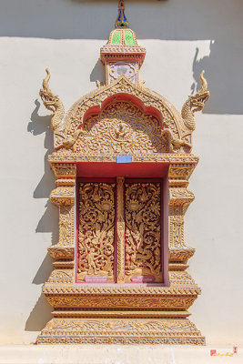Wat Pongnoi Phra Wihan Window (DTHCM2419)