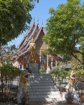 Wat Pongnoi Standing Buddha Image (DTHCM2423)