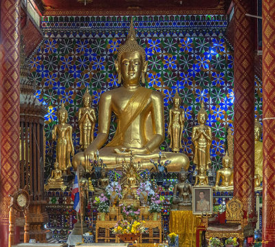 Wat San Pa Khoi Phra Wihan Buddha Images (DTHCM2479)