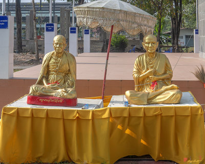 Wat Nam Phueng Luang Prabang Buddha Monk Images (DTHLA0021)