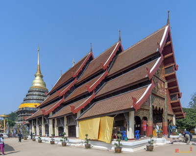 Wat Phra That Lampang Luang Phra That Chedi and Phra Wihan Luang (DTHLA0036)
