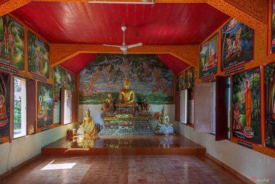 Wat Pa Chai Mongkhon Phra Ubosot Interior (DTHLA0125)