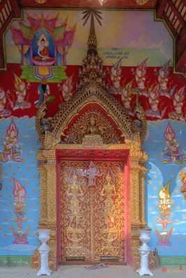 Wat Puack Chang Phra Wihan Center Doors (DTHCM0161)