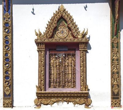 Wat Puack Chang Phra Wihan Window (DTHCM0158)