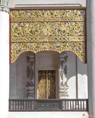 Wat Chedi Luang Phra Wihan Rear Gable Panel and Door (DTHCM0036)