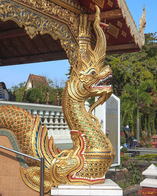 Wat Phra Singh Phra Wihan Luang Makara and Naga Guardian (DTHCM0240)