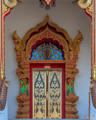 Wat Sangkaram Phra Ubosot Doors (DTHLU0418)