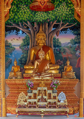 Wat Kulek Phra Wihan Buddha Images (DTHLU0447)