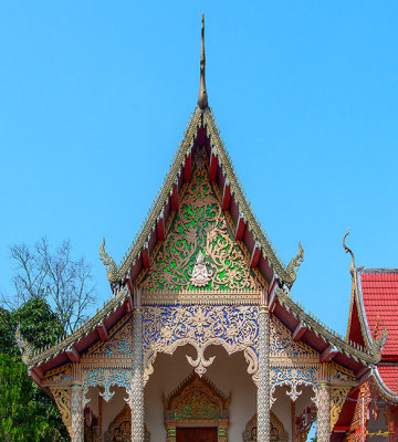 Wat Si Bun Chu Wang Hai Phra Wihan Gable (DTHLU0462)