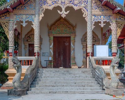 Wat Si Bun Chu Wang Hai Phra Wihan Entrance (DTHLU0463)