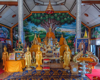 Wat Phan Ta Koen Phra Ubosot Buddha Images (DTHLU0481)