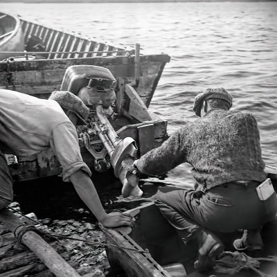 Working on the Propeller